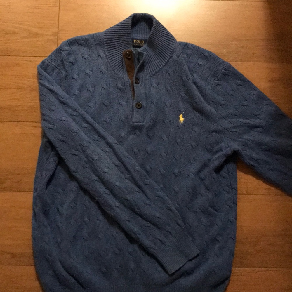 Polo Ralph Lauren Cableknit 1/4 Zip Sweater